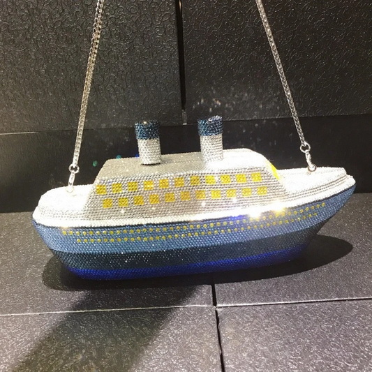 SHG206 Ship Styling Diamond Evening Bag