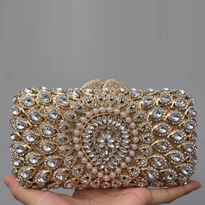 SHG219 Rhinestone Evening Bag