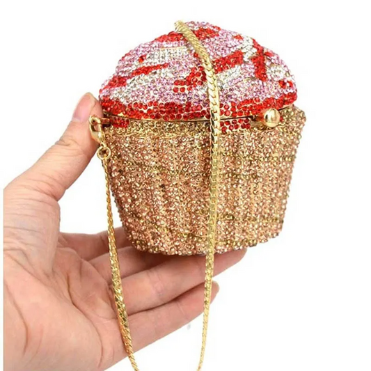 SHWS-14171 Cup Cake Evening Chain Bag