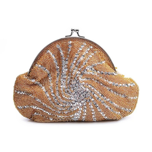 SHG145 Rhinestone Clutch Bag