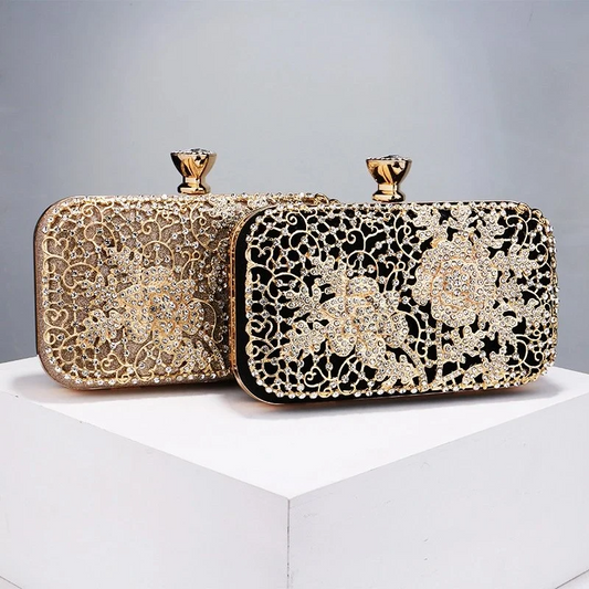 SHG281 Rhinestone Bag