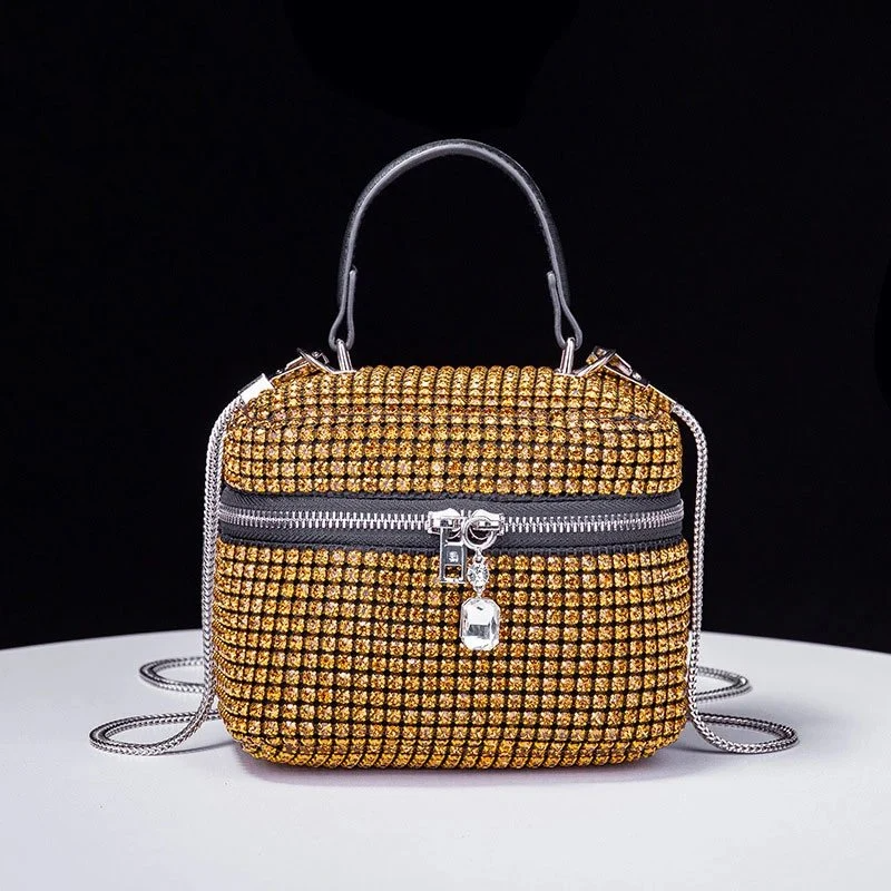 SHG140 Rhinestone Diamond Handbag