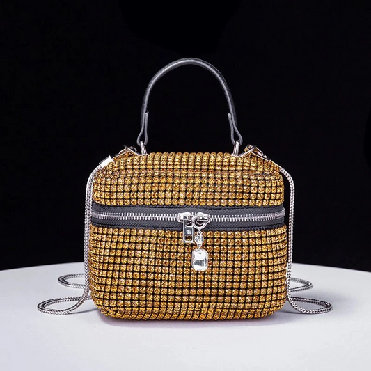 SHG140 Rhinestone Diamond Handbag