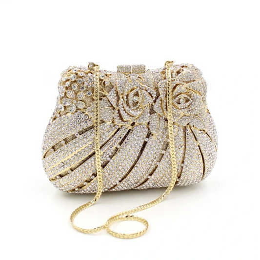 SHG218 Rhinestone Evening Bag