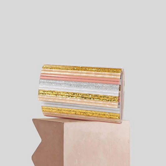 SHG107 Colorful Women Glitter Acrylic Bag