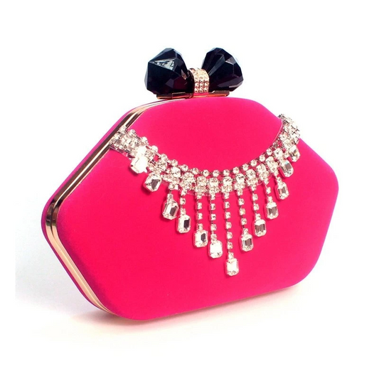 SHG136 Rhinestone Evening Bag