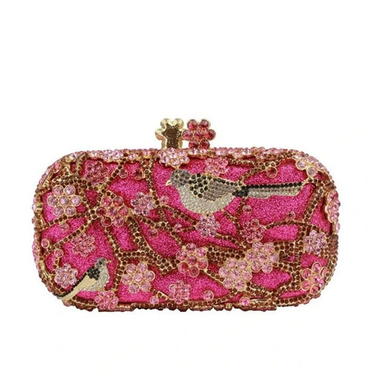 SHG071 Rhinestone Crystal Clutch Bag