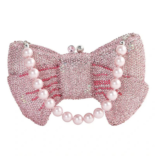 SHG130 Rhinestone Clutch Bag