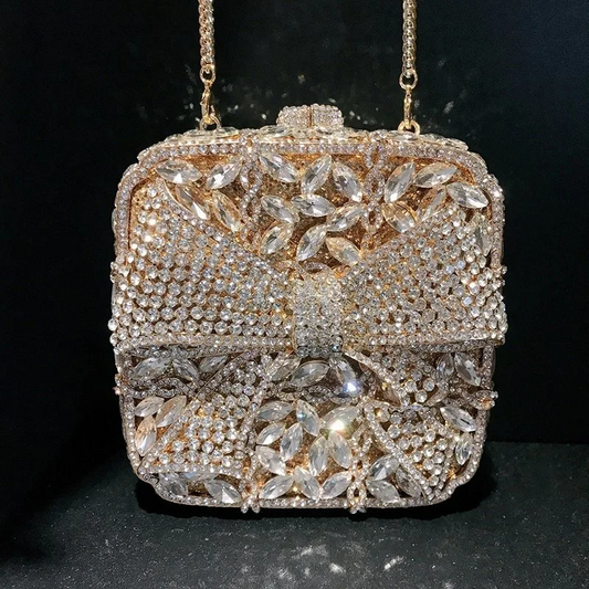 SHG067 Rhinestone Clutch Bag
