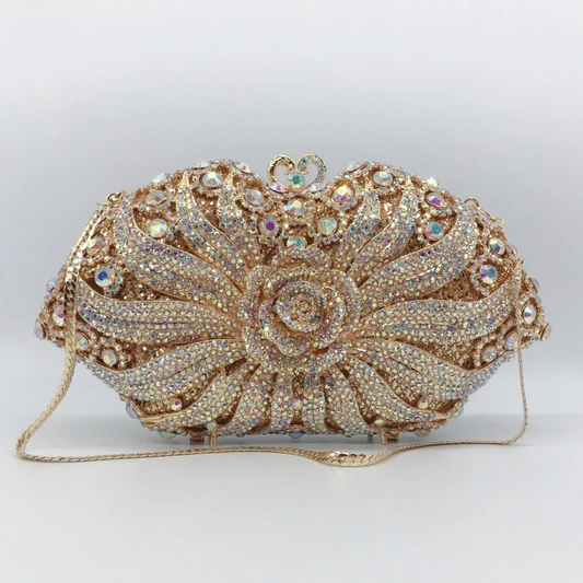 SHG182 Rhinestone Evening Bag