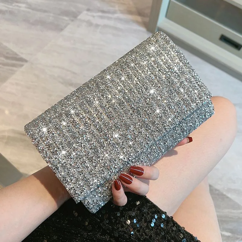 SHG196 Rhinestone Evening Bag