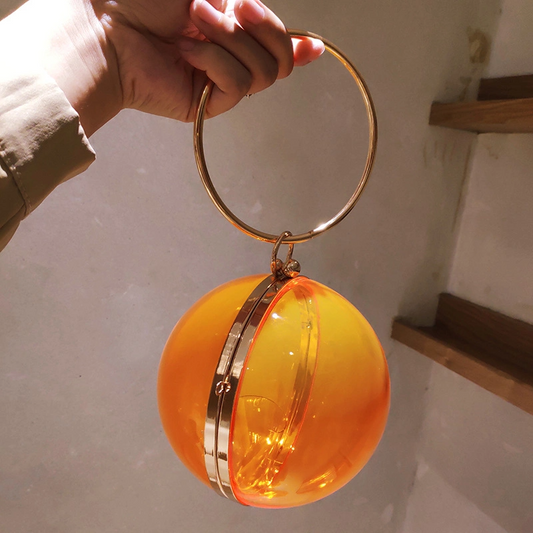 SHWS-14185 Acrylic Crossbody Evening Bag