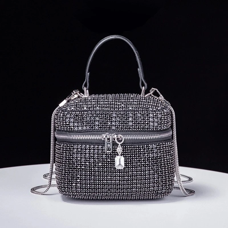 SHG140 Rhinestone Diamond Handbag