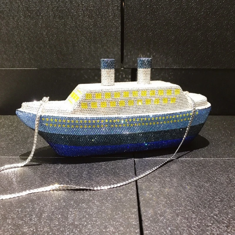 SHG206 Ship Styling Diamond Evening Bag