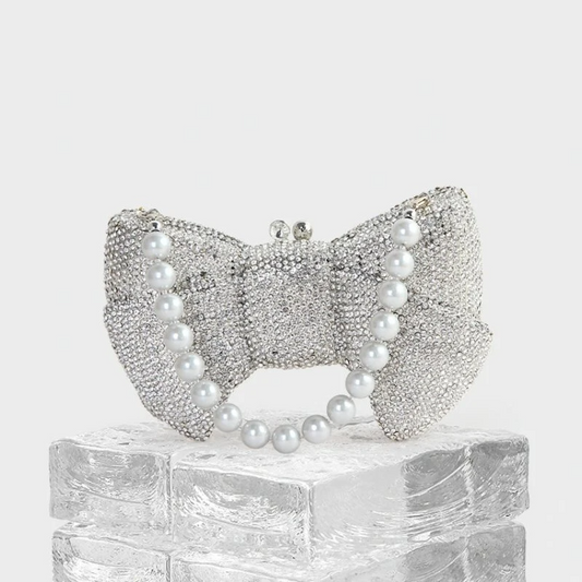 SHG130 Rhinestone Clutch Bag