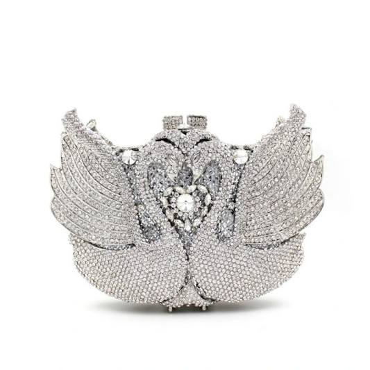 SHG209 Crystal Diamond Clutch Bag