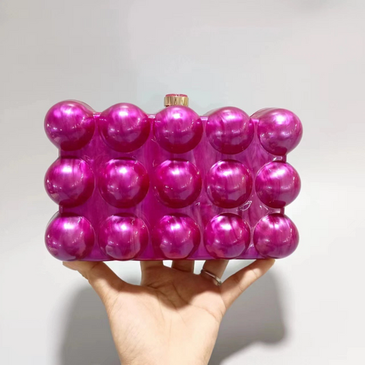 SHWS-14211 Acrylic Clutch Bag