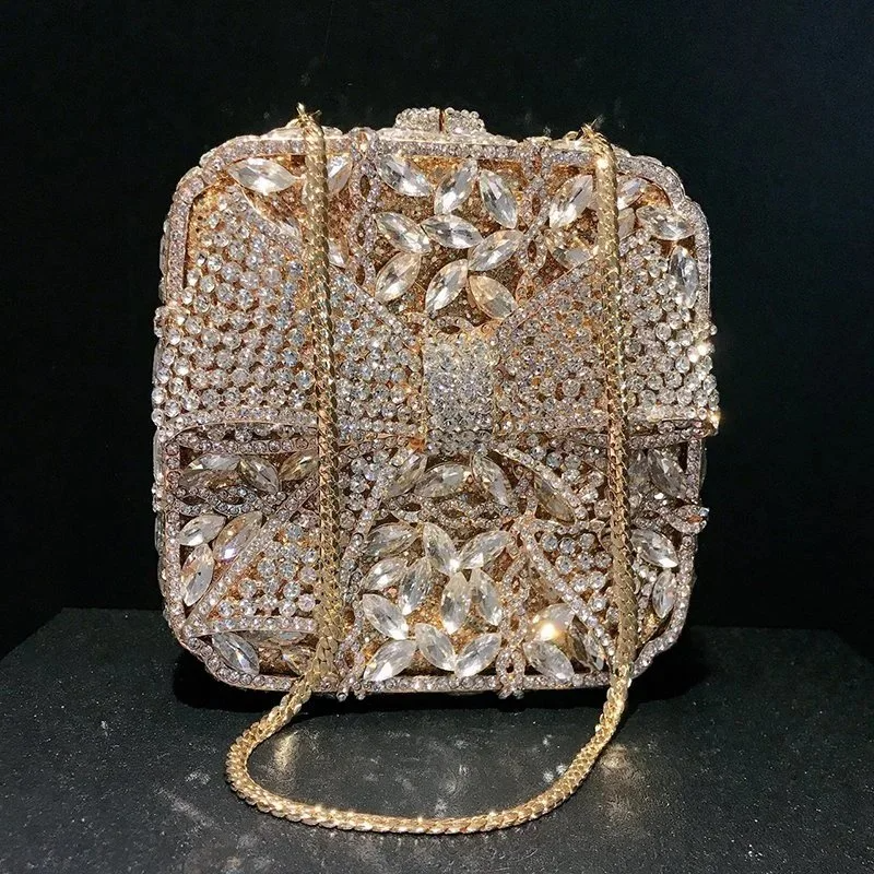 SHG067 Rhinestone Clutch Bag