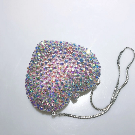 SHG205 Heart-Shaped Diamond Bag
