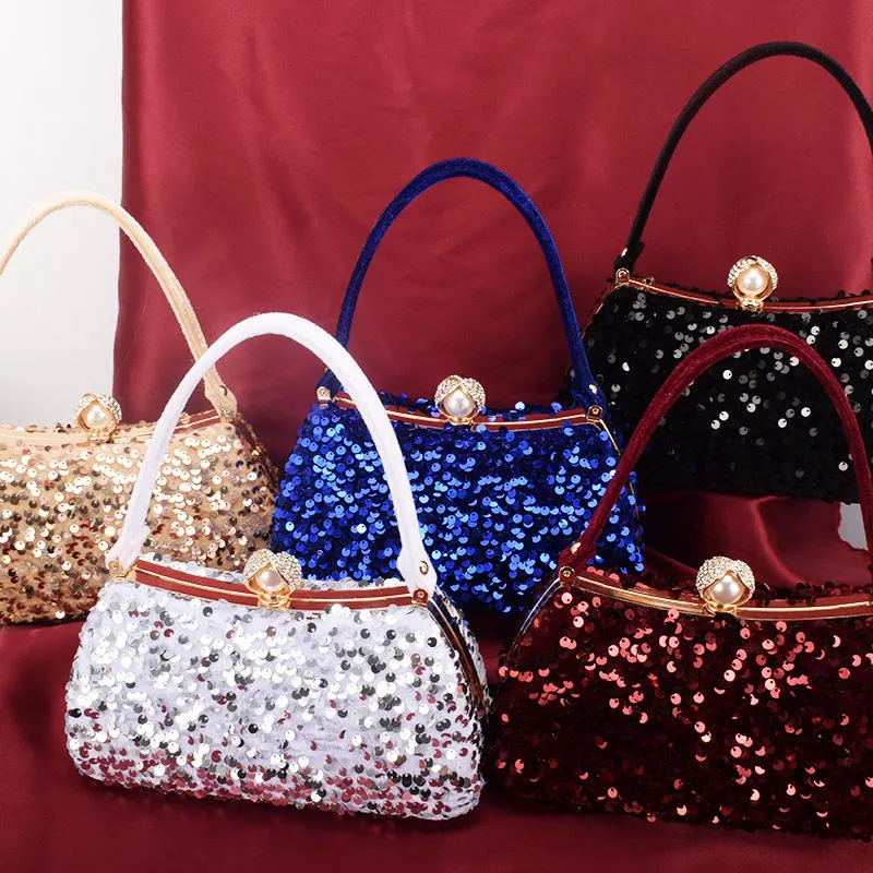 SH231126 Sequin Evening Bag