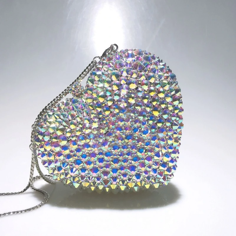 SHG205 Heart-Shaped Diamond Bag
