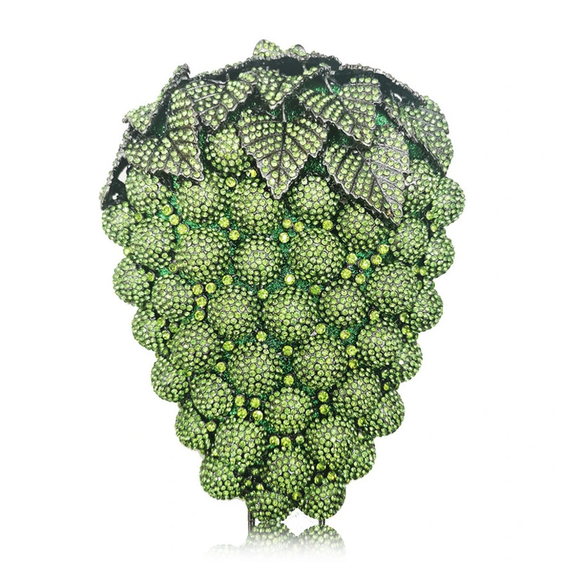 SHG195 Fruit-Shaped Rhinestone Evening Bag