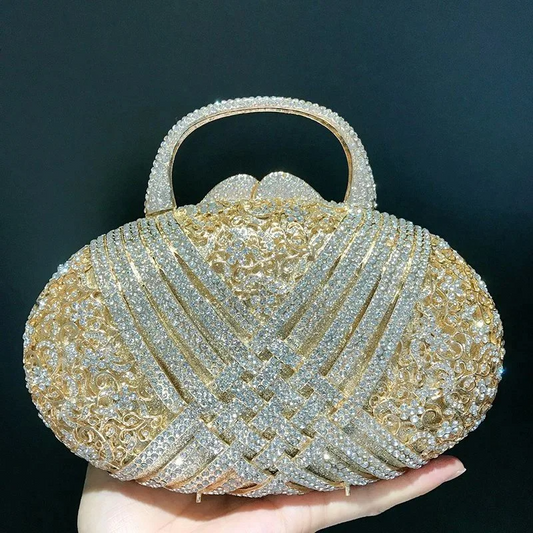 SHG020 Rhinestone Clutch Bag