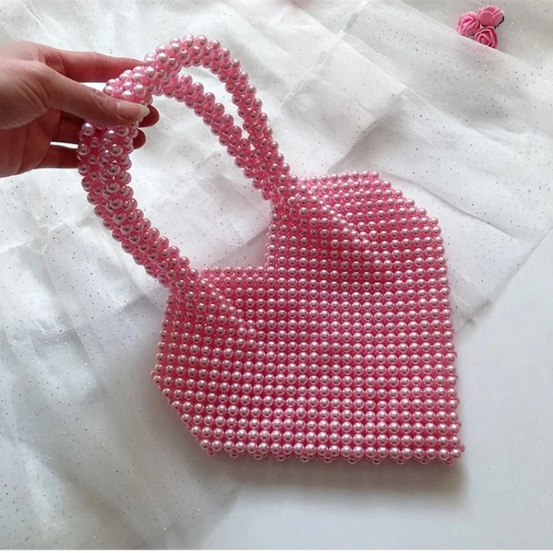 SHG104 Pearl Beaded Bag