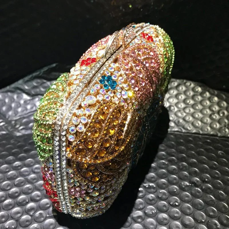 SHG128 Rhinestone Clutch Bag