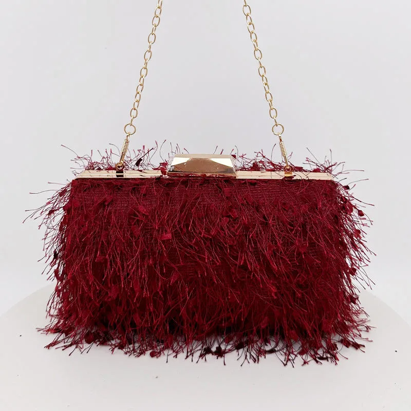 SHK0056 Tassel  Evening Bag