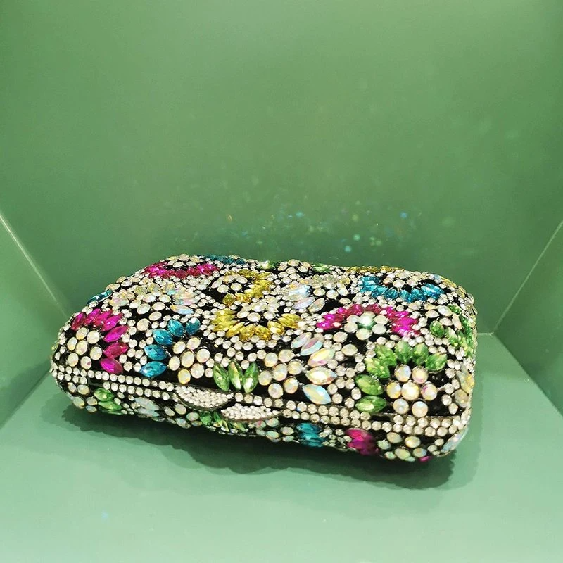 SHG149 Rhinestone Crystal Evening Bag