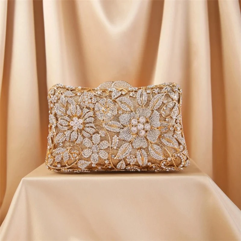 SHG116 Rhinestone Crystal Hand Bag