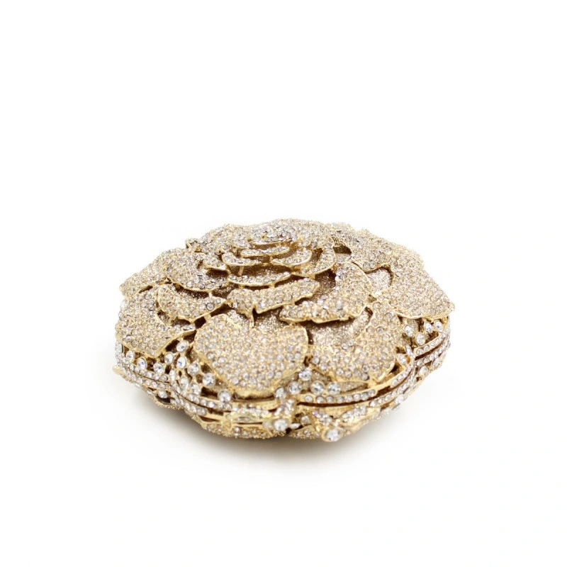 SHG220 Rose Rhinestones Bag