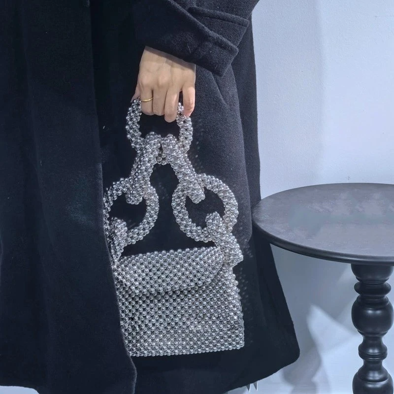 SHG137 Pearl Ladies Clutch Evening Bag