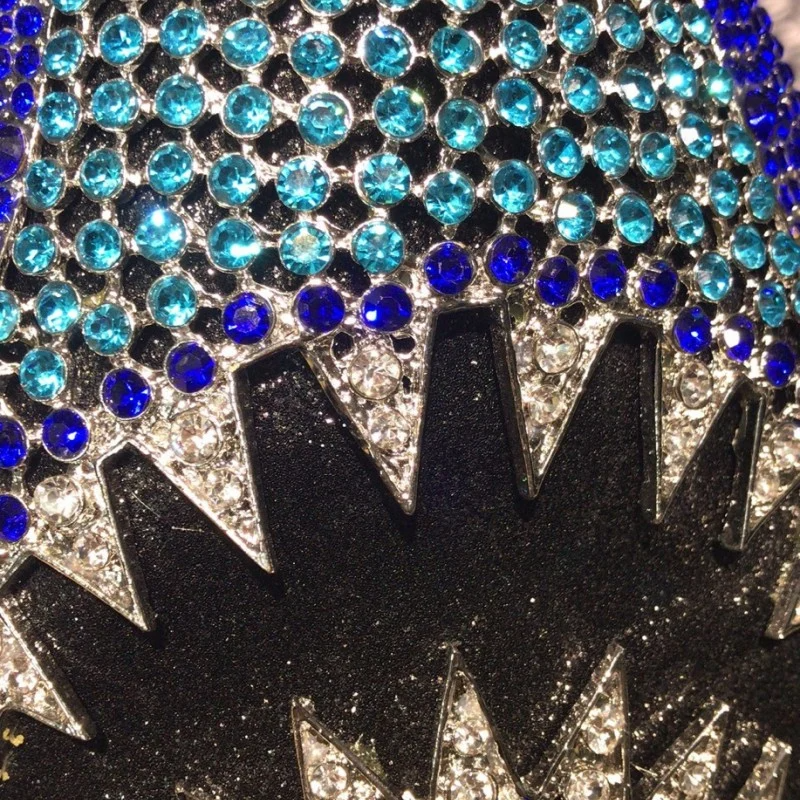 SHG224 Rhinestone Clutch Bag