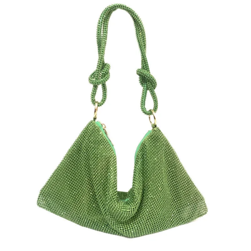 220629 Rhinestone Bezel Evening Bag