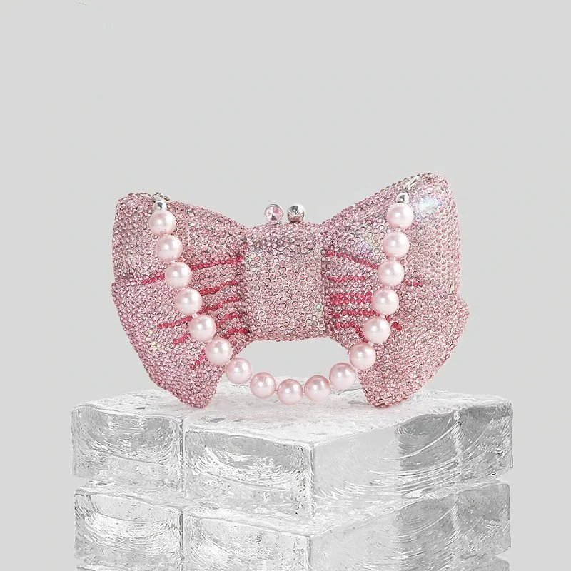 SHG130 Rhinestone Clutch Bag