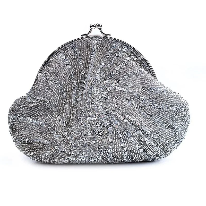 SHG145 Rhinestone Clutch Bag