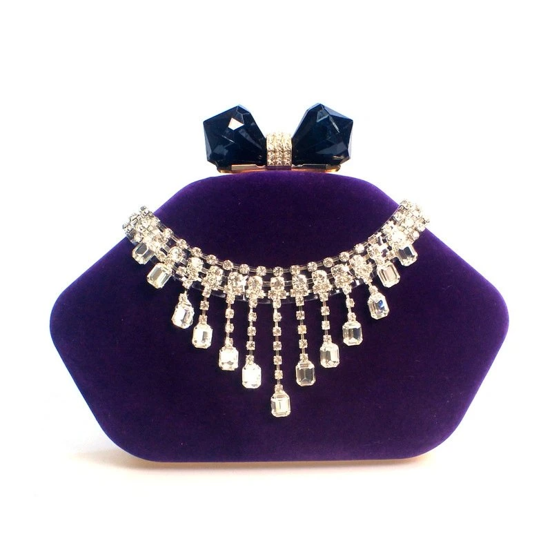 SHG136 Rhinestone Evening Bag
