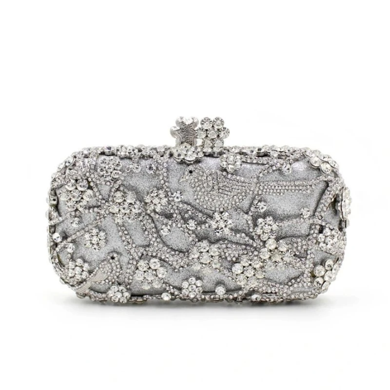 SHG071 Rhinestone Crystal Clutch Bag
