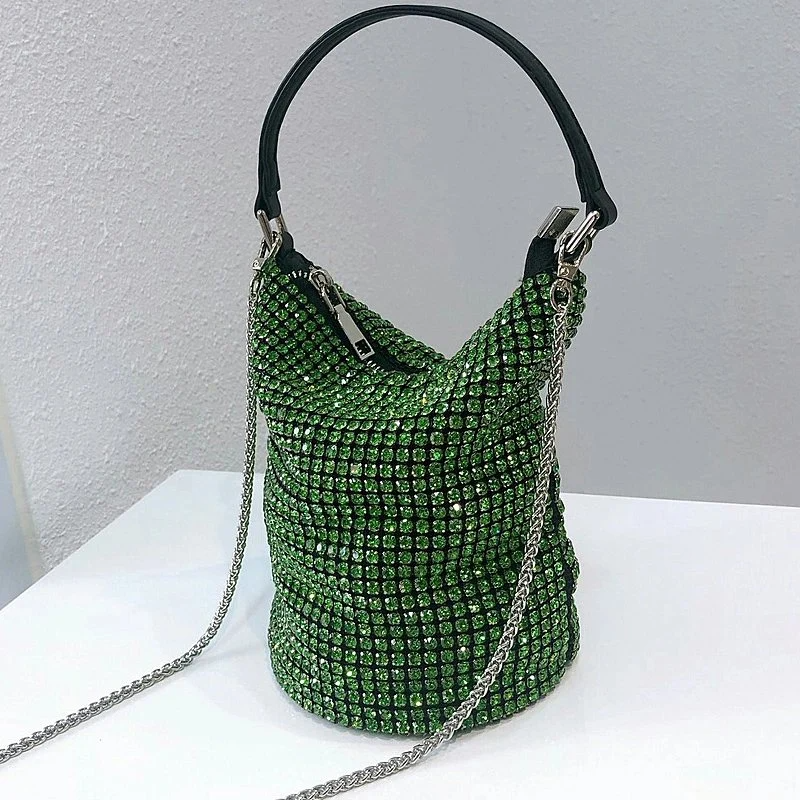 SHG166 Diamond Crystal Handbag