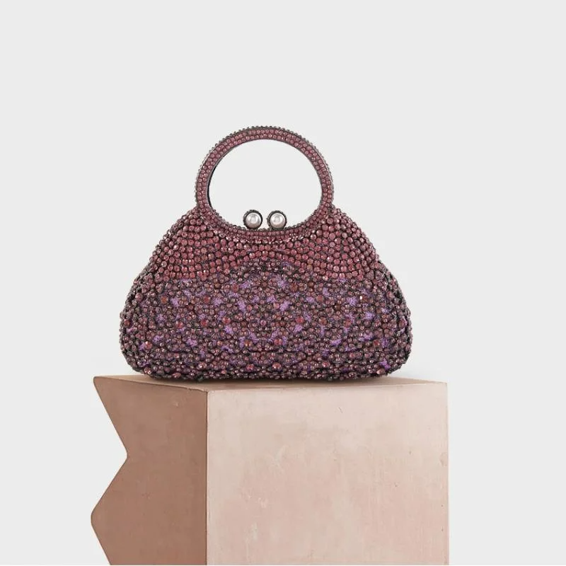 SHG091 Rhinestone Bag