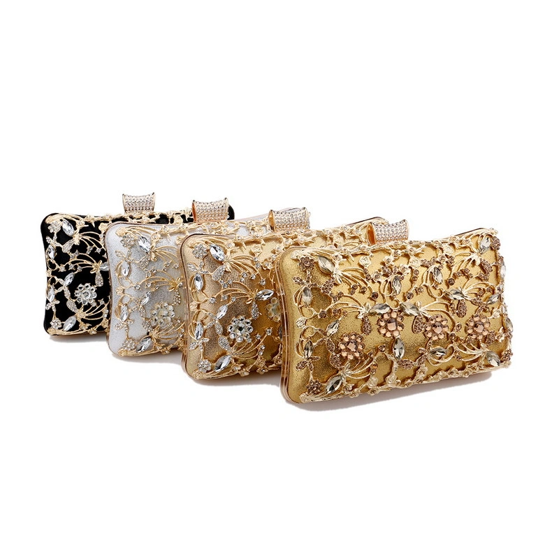SHK0031 Diamond-Encrusted Evening Clutch Bag