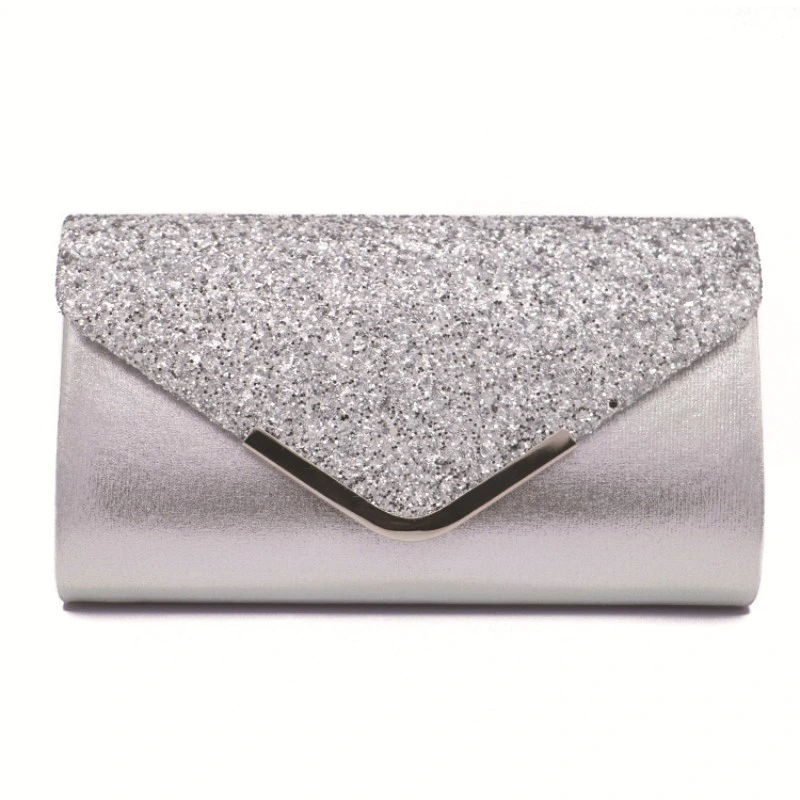 SHG251 PU Sequins Dinner Evening Bag Clutch
