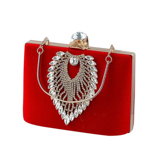 SHG245 Rhinestone Evening Bag