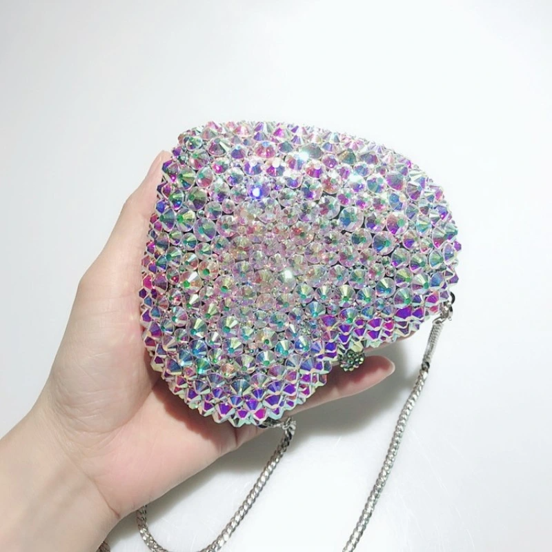 SHG205 Heart-Shaped Diamond Bag
