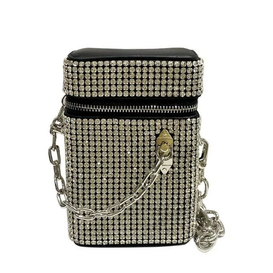 SHG170 Rhinestone Crossbody Bag