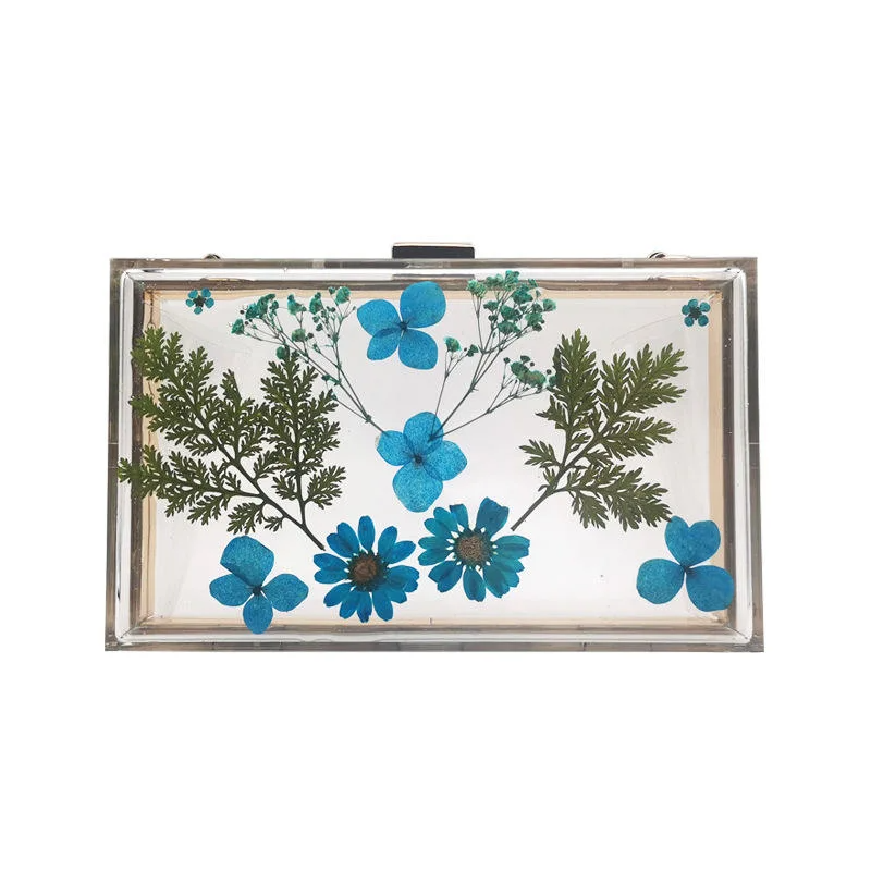230709 Acrylic Chain Clutch Bag