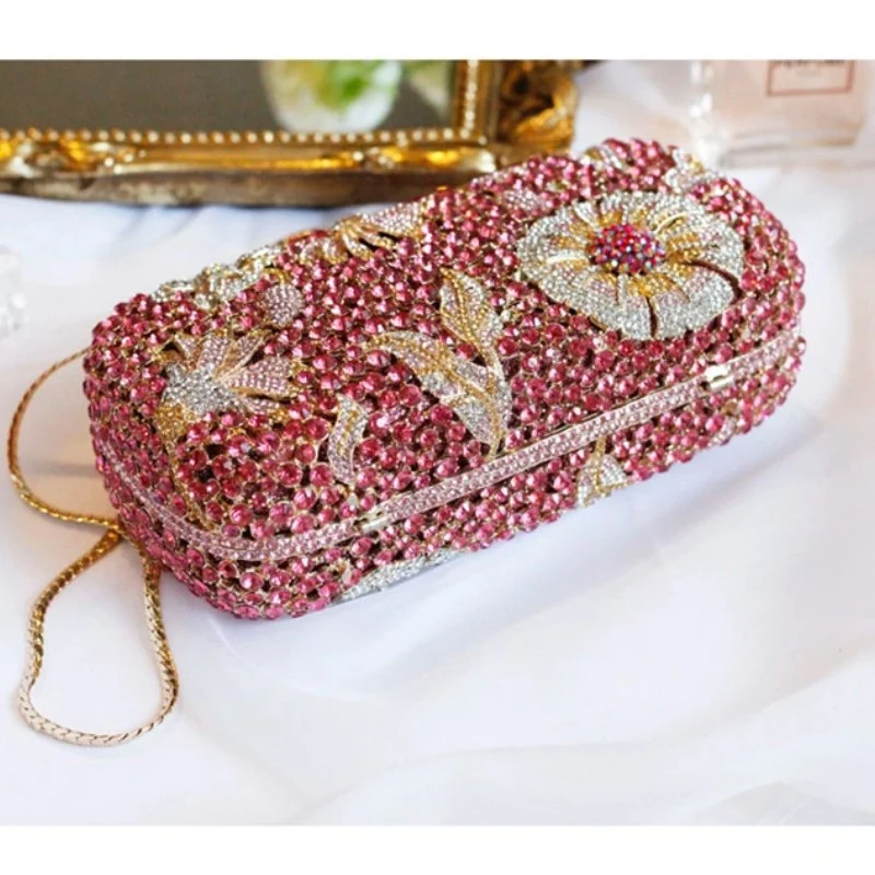 SHG117 Rhinestone Evening Bag