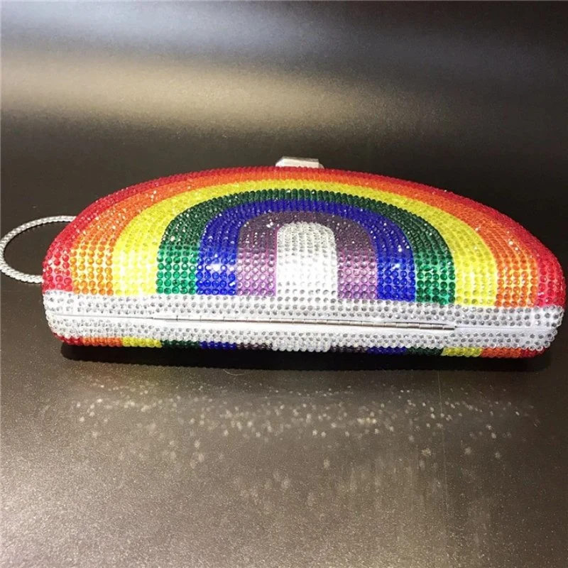 SHG077 Crystal Clutch Evening Bag